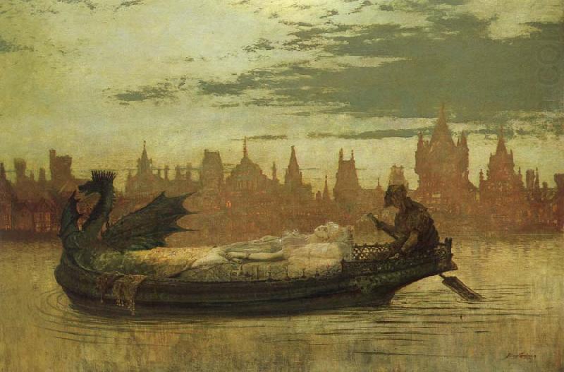 Elaine, Atkinson Grimshaw